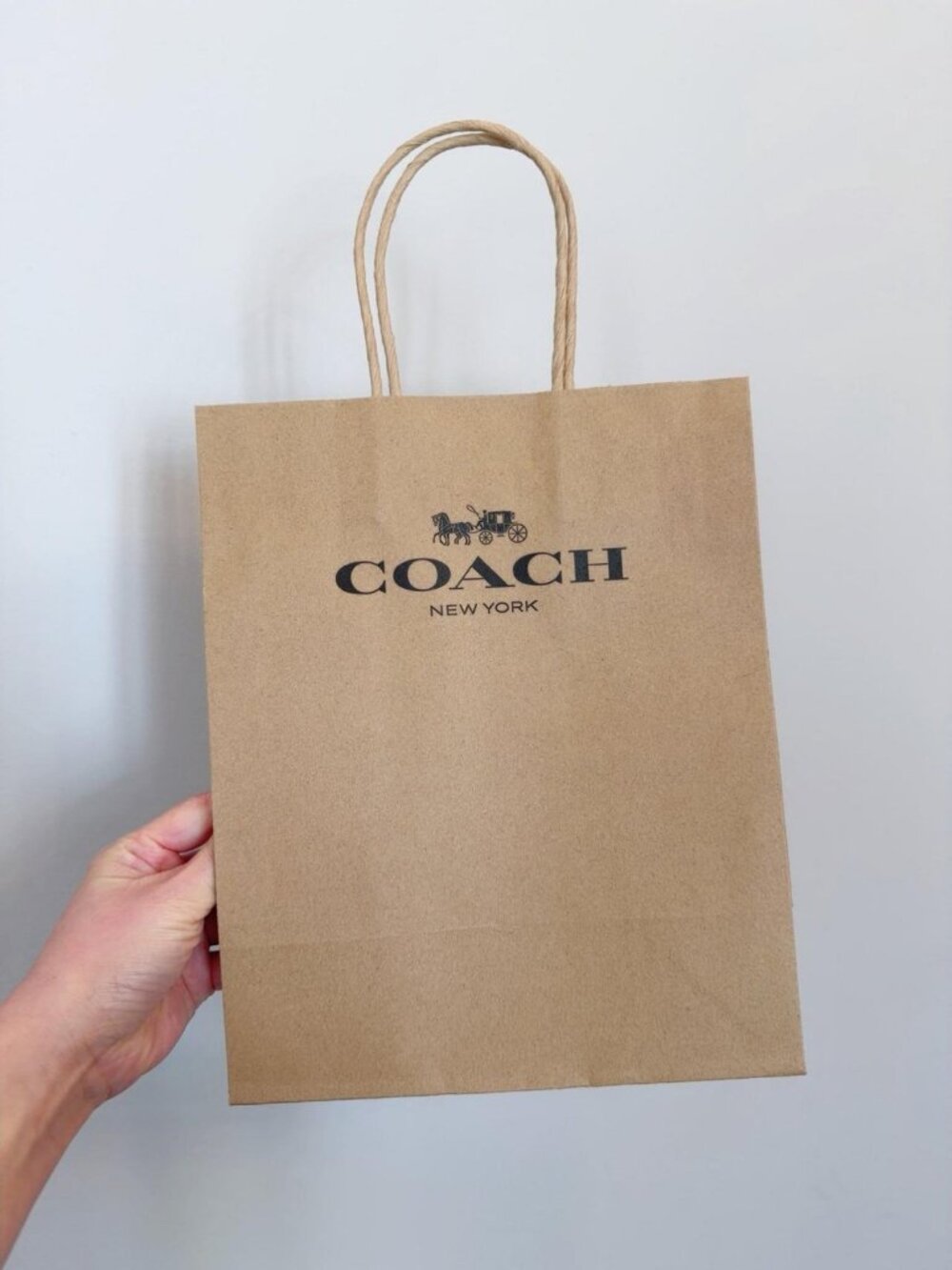 NEW Coach Small Size Gift Shopping Bag